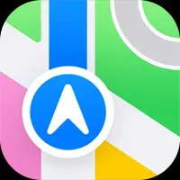 Apple Maps app logo.
