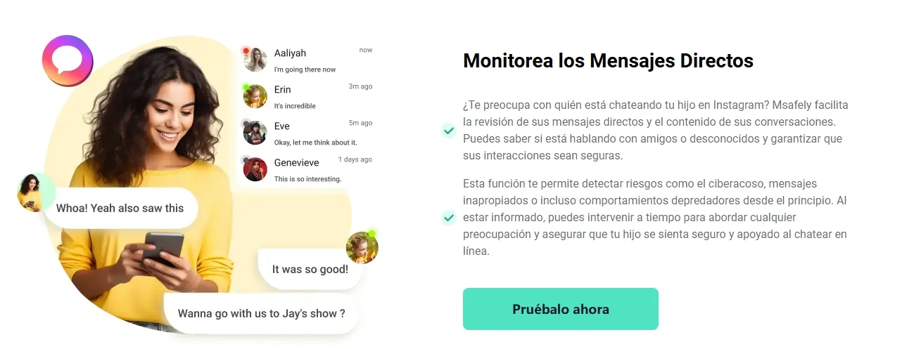 Msafely rastreador de Instagram