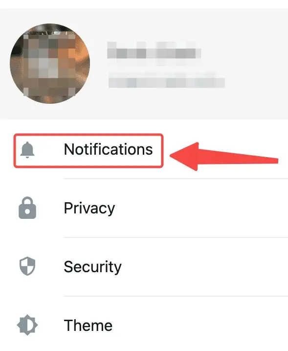 Désactiver notifications WhatsApp