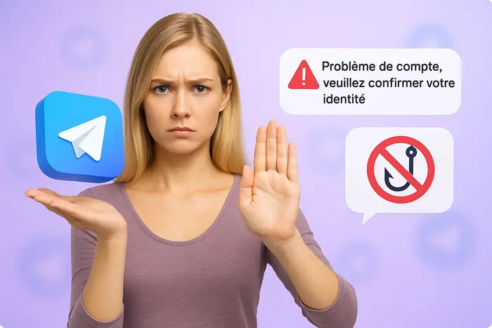 Attention aux arnaques Telegram