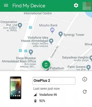 Google Find My Device 