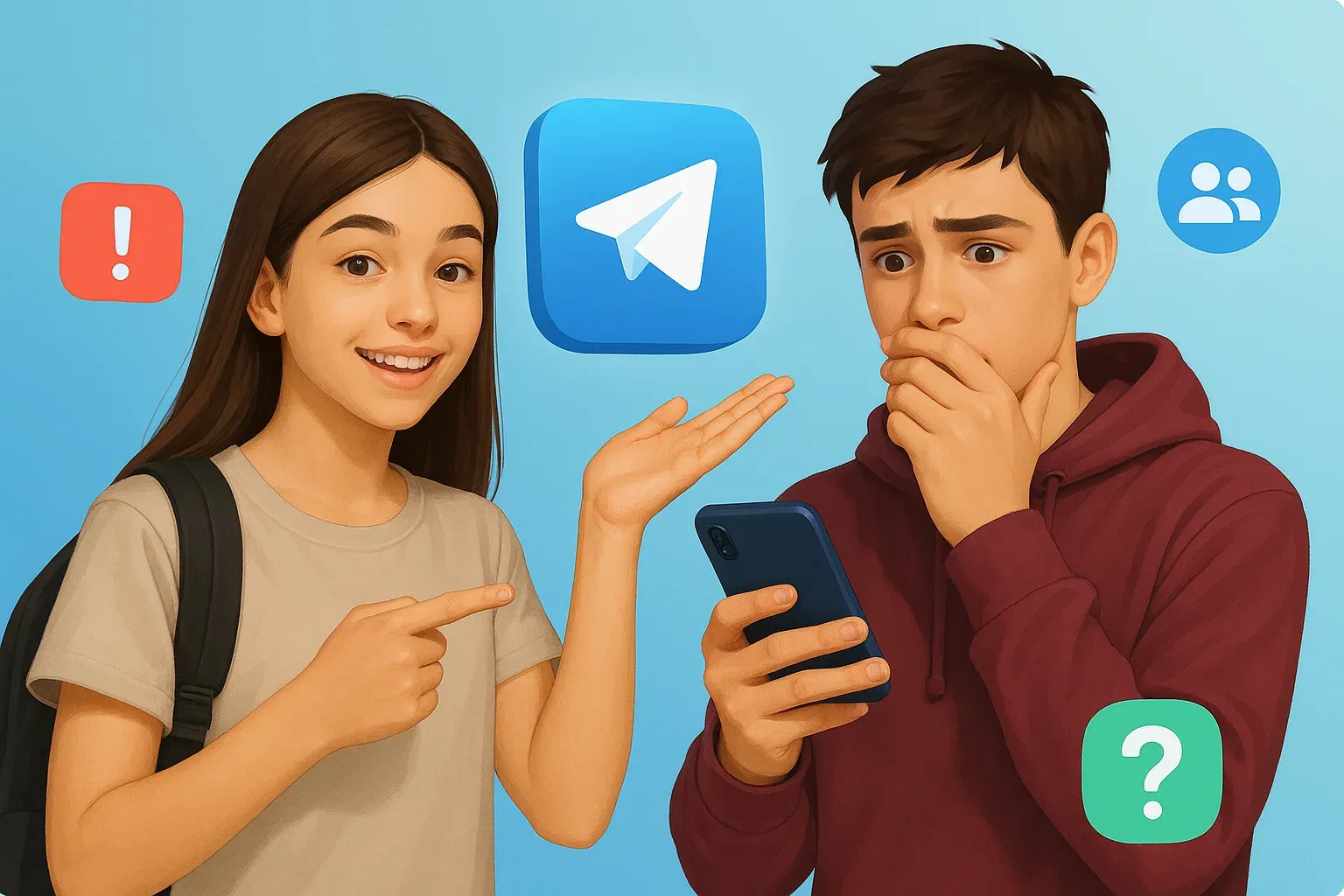Telegram et les ados en France