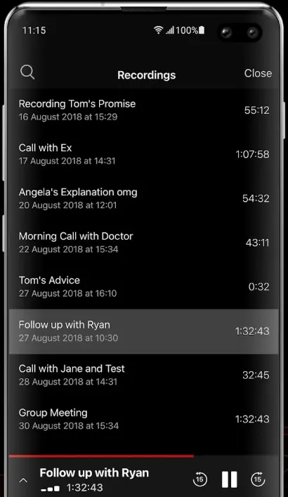 TapeACall application pour enregistrer les appels